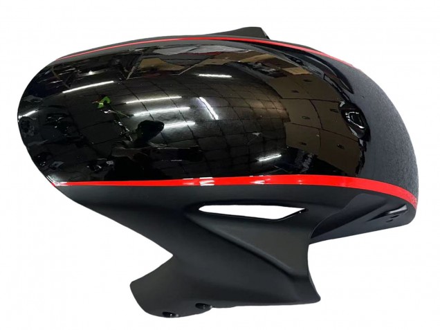 Carenados Moto Honda CBR1000RR 2004-2005 - Negro Brillante Gris Brillante Rojo Raya