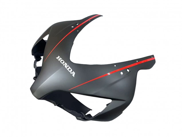 Carenados Moto Honda CBR1000RR 2004-2005 - Negro Brillante Gris Brillante Rojo Raya