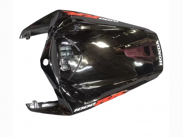 Carenado Moto Honda CBR1000RR 2008-2011 - Negro Brillante Rojo Llama
