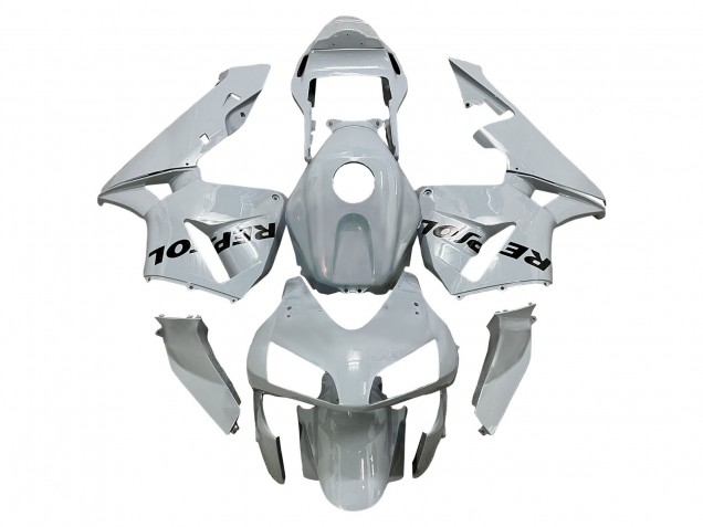 Carenados Moto Honda CBR600RR 2003-2004 - Plata Negro Repsol