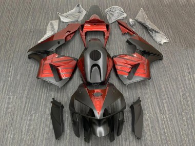 Carenados Moto Honda CBR600RR 2005-2006 - Negro Rojo