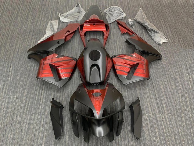 Carenados Moto Honda CBR600RR 2005-2006 - Negro Rojo