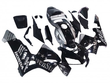 Carenados Moto Honda CBR600RR 2005-2006 - Negro Plata SevenStars