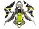 Carenados Moto Honda CBR600RR 2007-2008 - Gris Fluorescent Amarillo Tiburón