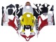 Carenados Moto Honda CBR600RR 2007-2008 - Blanco Amarillo Rojo Repsol HRC
