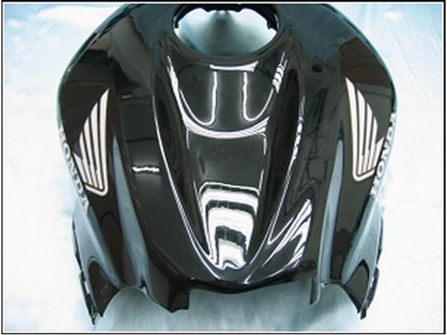 Carenados Moto Honda CBR600RR 2007-2008 - Negro Brillante Blanco West