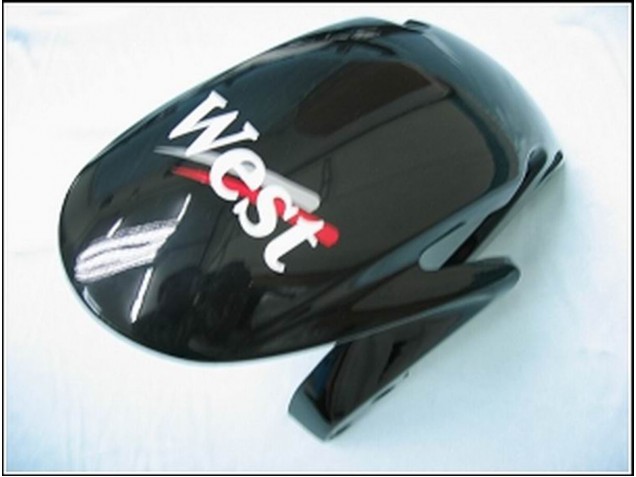 Carenados Moto Honda CBR600RR 2007-2008 - Negro Brillante Blanco West