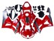Carenados Moto Honda CBR600RR 2013-2023 - Plata Rojo