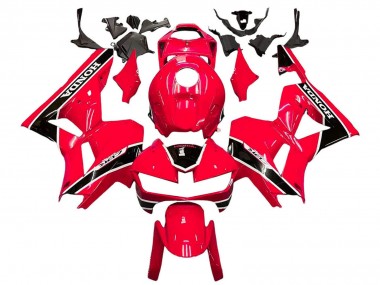Carenados Moto Honda CBR600RR 2013-2023 - Rojo Blanco Negro