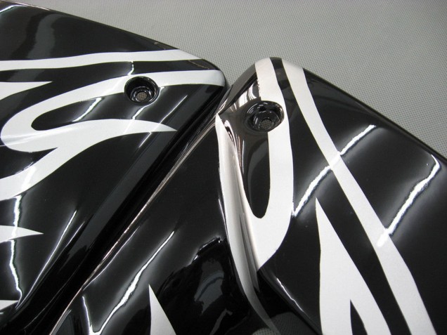 Carenados Moto Kawasaki ZX10R 2004-2005 - Negro Blanco