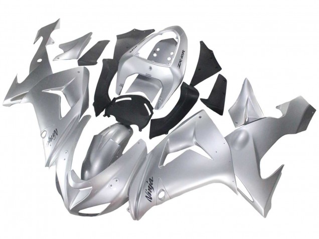Carenados Moto Kawasaki ZX10R 2006-2007 - Plata Negro Ninja