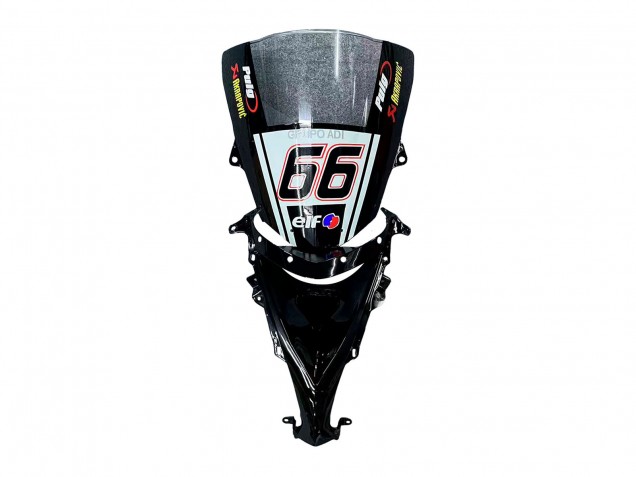 Carenados Moto Kawasaki ZX10R 2008-2010 - Verde Blanco Rojo Negro Monstruo Elf 66