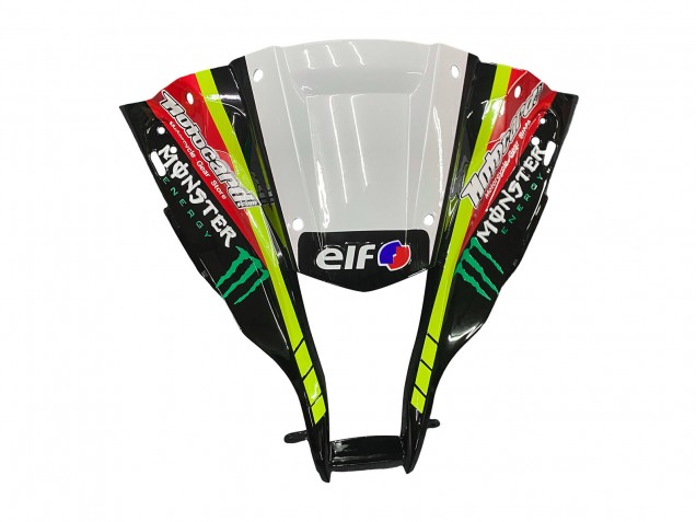 Carenados Moto Kawasaki ZX10R 2011-2015 - Verde Amarillo Negro Blanco Elf Monstruo