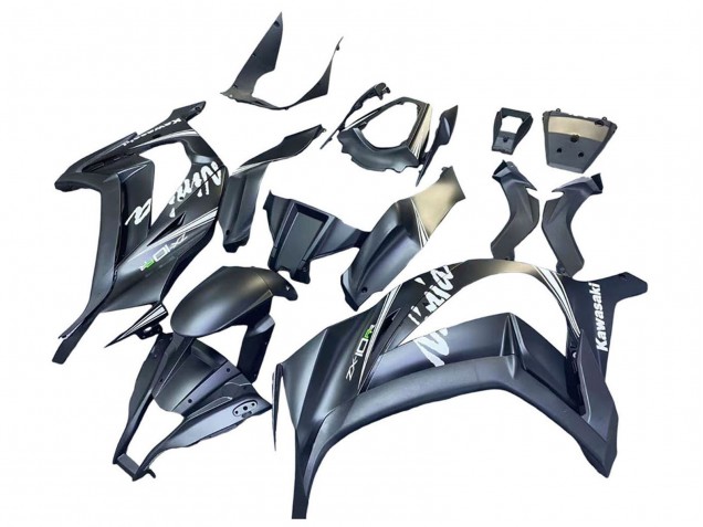 Carenados Moto Kawasaki ZX10R 2011-2015 - Gris Mate Blanco Verde