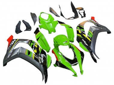 Carenados Moto Kawasaki ZX10R 2016-2020 - Verde Rojo Gris