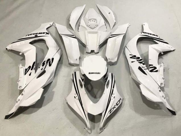 Carenados Moto Kawasaki ZX10R 2016-2020 - Blanco Negro