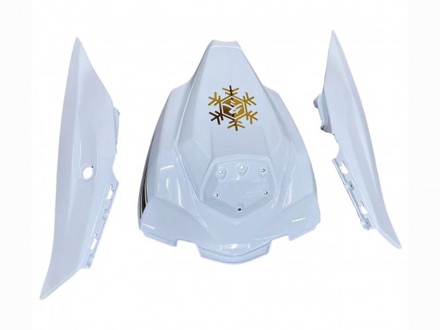 Carenados Moto Kawasaki ZX10R 2016-2020 - Blanco Oro Negro