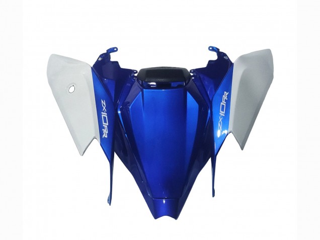 Carenados Moto Kawasaki ZX10R 2021-2025 - Blanco Verde Azul Negro