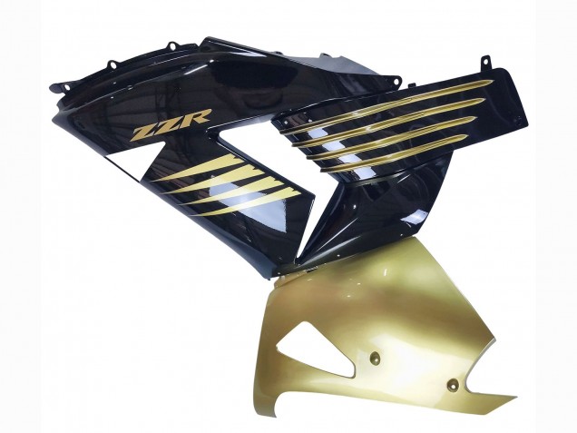 Carenados Moto Kawasaki ZX14R ZZR1400 2006-2011 - Oro Negro