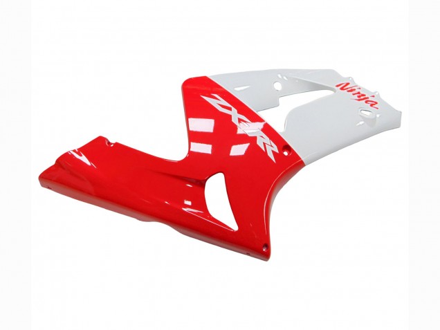 Carenados Moto Kawasaki ZX6R 2003-2004 - Blanco Rojo