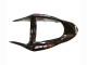 Carenados Moto Kawasaki ZX6R 2003-2004 - Negro Brillante Rojo Llama