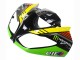 Carenados Moto Kawasaki ZX6R 2009-2012 - Verde Negro Brillante Amarillo Blanco Rojo Elf Monstruo