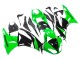 Carenados Moto Kawasaki ZX6R 2009-2012 - Verde Negro Brillante