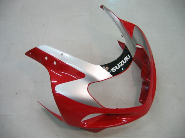 Carenados Moto Suzuki GSXR1000 2000-2002 - Rojo Plata Blanco Negro