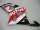 Carenados Moto Suzuki GSXR1000 2000-2002 - Rojo Plata Blanco Negro