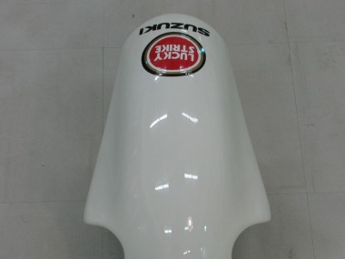 Carenados Moto Suzuki GSXR1000 2000-2002 - Blanco Rojo Lucky Strike
