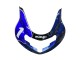 Carenados Moto Suzuki GSXR1000 2000-2002 - Azul Blanco Plata Castrol Dunlop