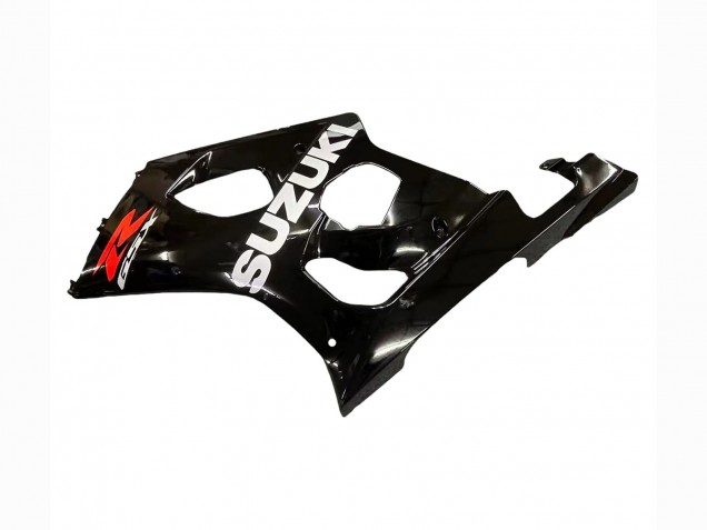 Carenados Moto Suzuki GSXR 1000 2003-2004 - Negro Brillante Blanco Rojo Calcomanías