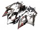 Carenado Moto Suzuki GSXR 1000 2005-2006 - Plata Negro Rojo