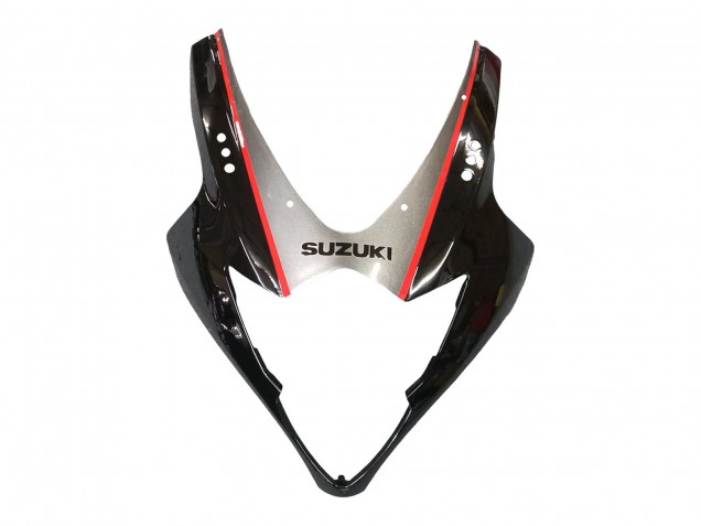 Carenado Moto Suzuki GSXR 1000 2005-2006 - Plata Negro Rojo