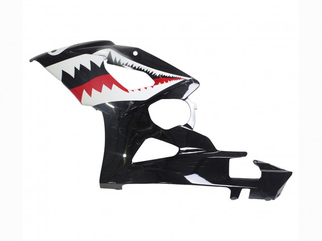 Carenados Moto Suzuki GSXR 1000 2005-2006 - Negro Brillante Rojo Blanco Tiburón