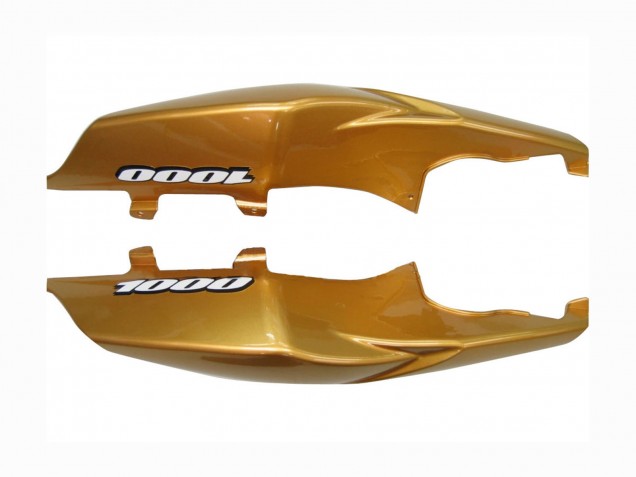 Carenados Moto Suzuki GSXR 1000 2007-2008 - Oro Negro Plata Calcomanía