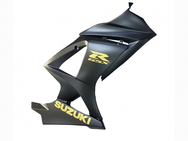 Carenados Moto Suzuki GSXR 1000 2007-2008 - Negro Mate Oro Calcomanía