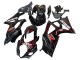 Carenados Moto Suzuki GSXR 1000 2007-2008 - Negro Rojo Llama