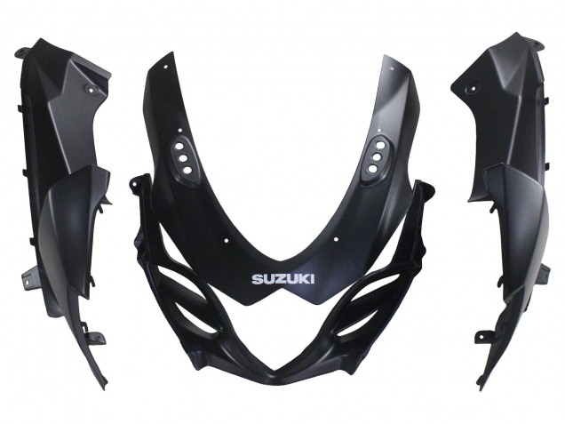 Carenados Moto Suzuki GSXR 1000 2007-2008 - Negro Mate Rojo Calcomanía