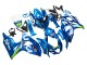 Carenados Moto Suzuki GSXR 1000 2009-2016 - Azul Claro Verde Motul 29 Ecstar