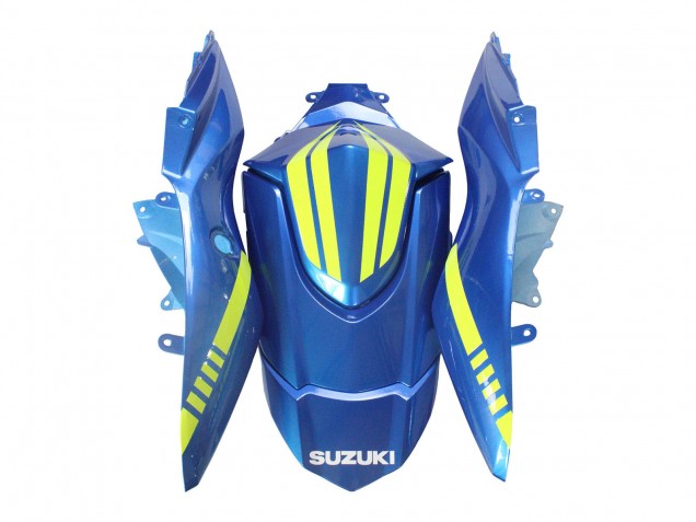 Carenados Moto Suzuki GSXR 1000 2009-2016 - Azul Claro Verde Rojo Motul