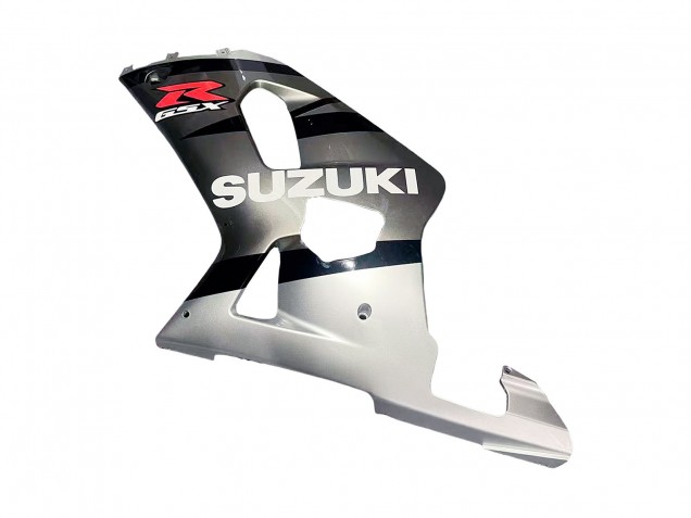 Carenado Moto Suzuki GSXR 600 / GSXR 750 2001-2003 - Plata Negro Brillante Rojo