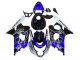 Carenado Moto Suzuki GSXR 600 / GSXR 750 2004-2005 - Blanco Azul Negro Corona Motul