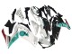 Carenados Moto Yamaha YZF R3/R25 2015-2018 - Blanco Verde Negro Brillante