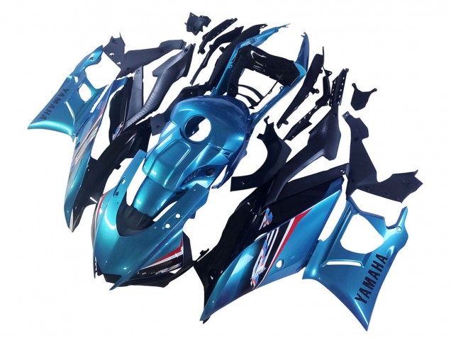 Carenado Moto Yamaha YZF R3/R25 2019-2021 - Azul Negro