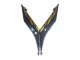 Carenados Moto Yamaha YZF R3/R25 2019-2021 - Oro Negro FibraCarbono