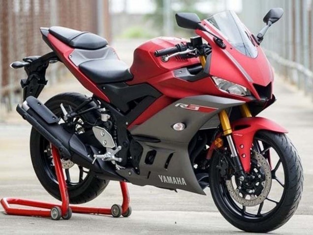Carenados Moto Yamaha YZF R3/R25 2019-2021 - Rojo Gris