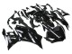 Carenados Moto Yamaha YZF R3/R25 2019-2021 - Negro Brillante Blanco
