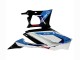 Carenados Moto Yamaha YZF R3/R25 2019-2021 - Blanco Azul Rojo Negro Brillante