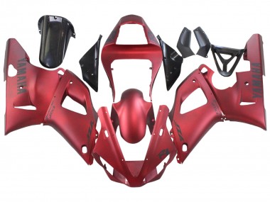 Carenados Moto Yamaha YZF 1000 R1 2000-2001 - Rojo Mate